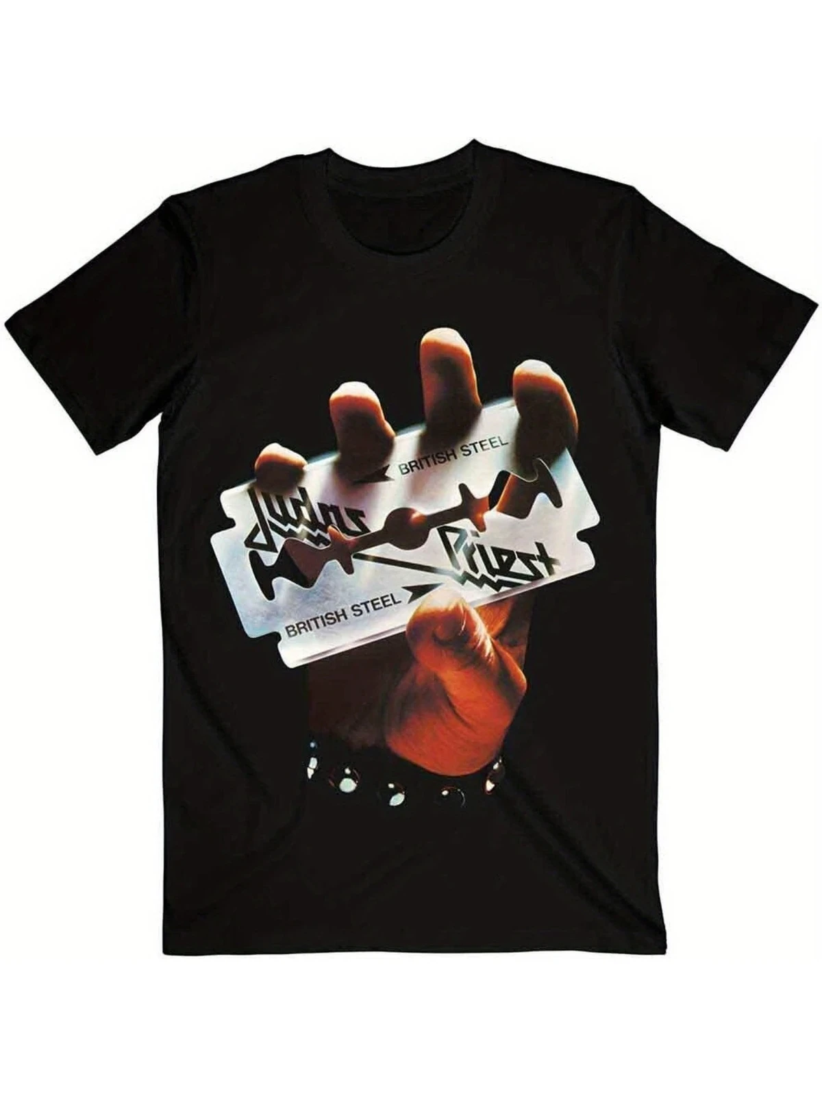 Judas Priest British Steel T Shirt - Black, New, Soft Cotton for Rock Music Fans
Judas Priest British Steel T Shirt - Black, New, Soft Cotton for Rock Music Fans
