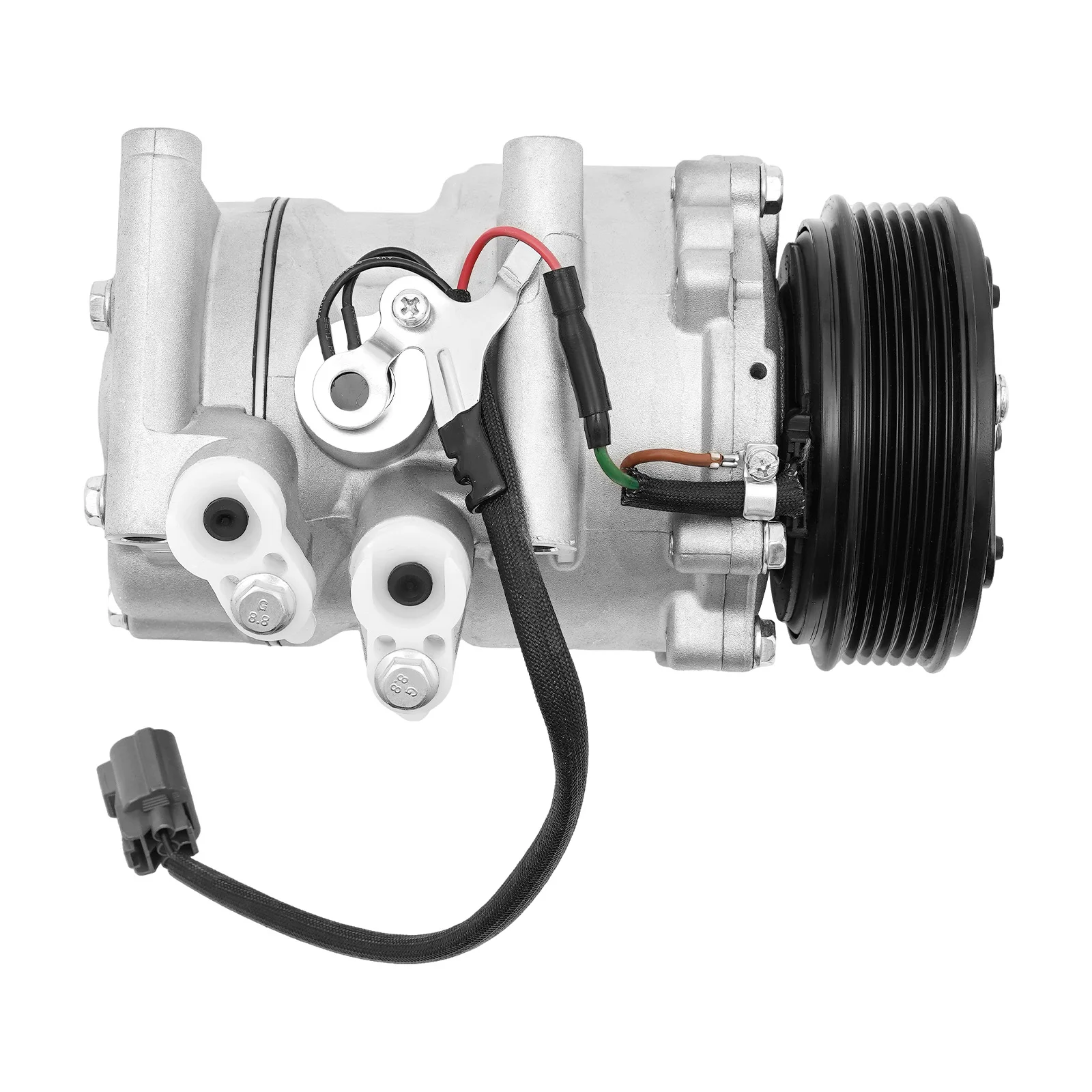 Automotive Cabin Cooling Circulation Hardware, A/C Compressor, 12V 125W CNC Frosting Metal A/C Compressor, A/C Compressor for General Cars SUVs Air Conditioning System Direct Replacement
Automotive Cabin Cooling Circulation Hardware, A/C Compressor, 12V 125W CNC Frosting Metal A/C Compressor, A/C Compressor for General Cars SUVs Air Conditioning System Direct Replacement