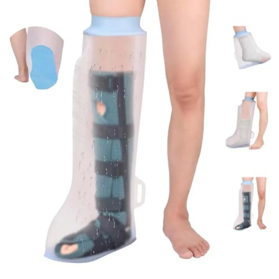 Non-Slip Cast Covers for Shower Adult Cast Bag Keep Bandage Dry Reusable Shower Boots for, Knee, Ankle Wound
Non-Slip Cast Covers for Shower Adult Cast Bag Keep Bandage Dry Reusable Shower Boots for, Knee, Ankle Wound