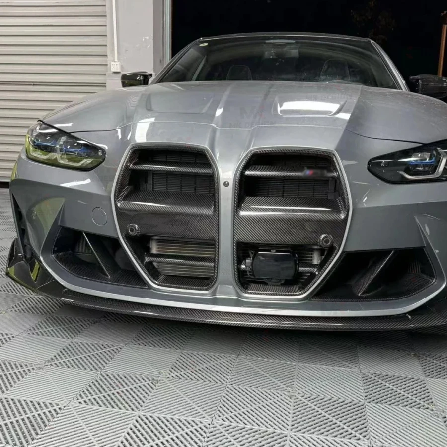 Carbon Fiber ST Style Front Bumper Kidney Grille for BMW G80 M3 G82 M4 2021+ Front Grilles Mesh Grill Car Accessories
Carbon Fiber ST Style Front Bumper Kidney Grille for BMW G80 M3 G82 M4 2021+ Front Grilles Mesh Grill Car Accessories