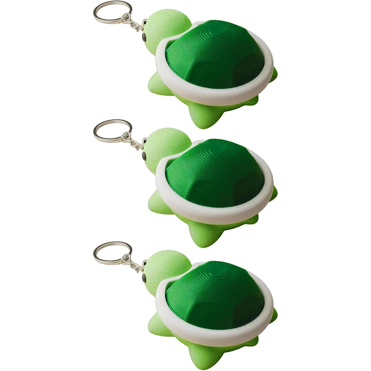 3 Pcs 3D Printed Turtle Fidget Clicker Keychain, Keyboard Fidget for Adults, Animal Charm for Backpack, Keys, Bags, Desks
3 Pcs 3D Printed Turtle Fidget Clicker Keychain, Keyboard Fidget for Adults, Animal Charm for Backpack, Keys, Bags, Desks