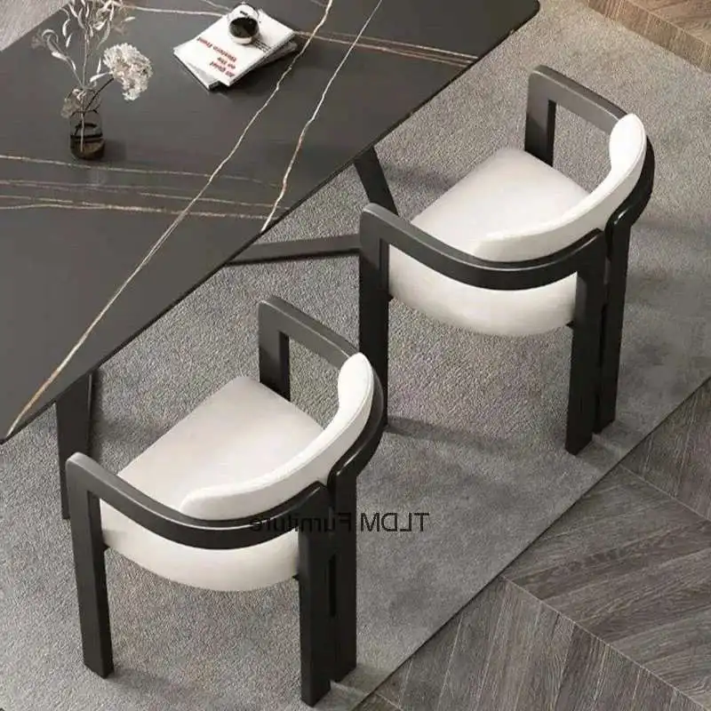 Nordic Light Luxury Solid Wood Dining Chairs Modern High-end Leisure Study Chair Designer Home Restaurant Backrest Dining Chair
Nordic Light Luxury Solid Wood Dining Chairs Modern High-end Leisure Study Chair Designer Home Restaurant Backrest Dining Chair