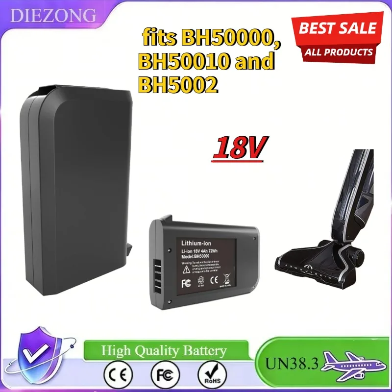 In Stock Compatible with Hoove r 18V lithium-ion batteries, fits BH50000, BH50010 and BH5002 cordless vacuum cleaners
In Stock Compatible with Hoove r 18V lithium-ion batteries, fits BH50000, BH50010 and BH5002 cordless vacuum cleaners