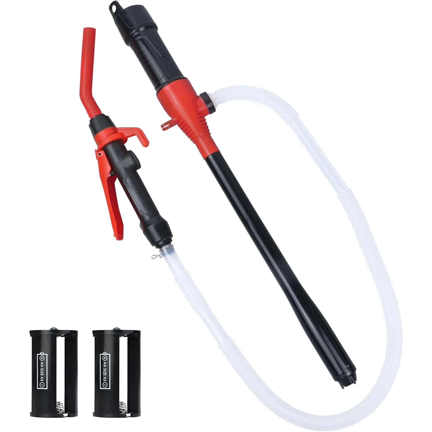 Liquid Transfer Pump Battery Powered Fuel Transfer Pump With Flow Control Nozzle 2.4 Gallons Per Min Portable Transfer Pump
Liquid Transfer Pump Battery Powered Fuel Transfer Pump With Flow Control Nozzle 2.4 Gallons Per Min Portable Transfer Pump