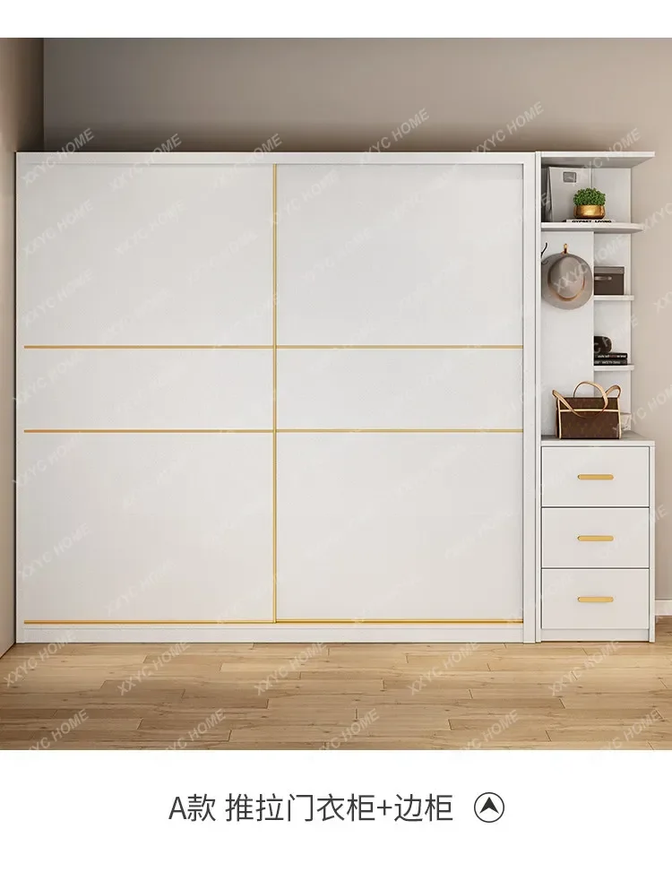 Light Slide Rail Wardrobe High Quality Simple Drawers White Bedroom Wardrobe Storage Cabinets Mueble
Light Slide Rail Wardrobe High Quality Simple Drawers White Bedroom Wardrobe Storage Cabinets Mueble