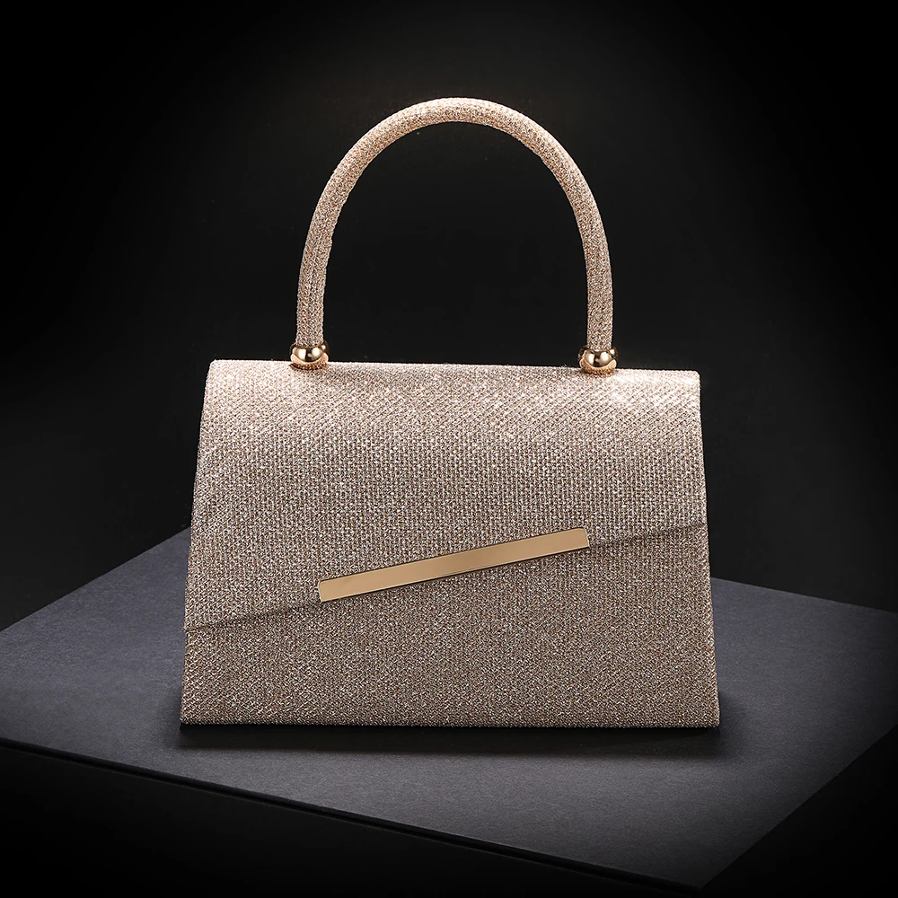 Women's Glitter Evening Bag, Elegant Clutch Handbag, Shimmering Party Purse for Wedding Banquet, Formal Event Shoulder Bag
Women's Glitter Evening Bag, Elegant Clutch Handbag, Shimmering Party Purse for Wedding Banquet, Formal Event Shoulder Bag