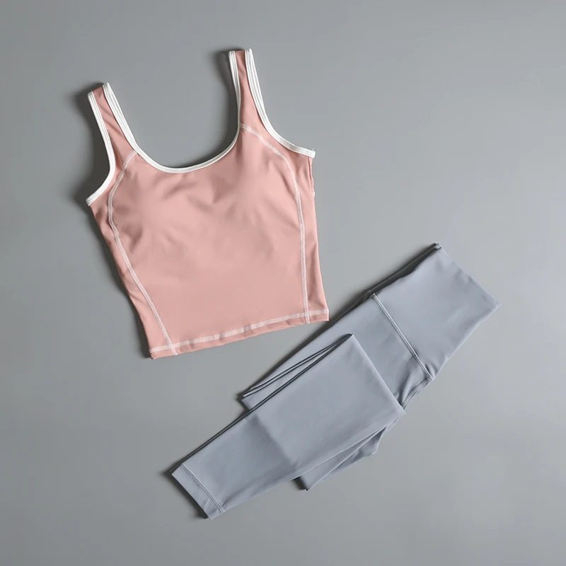 Sports running suit for women 2025 summer new shock-proof gathering bra high-end Pilates fitness yoga suit
Sports running suit for women 2025 summer new shock-proof gathering bra high-end Pilates fitness yoga suit