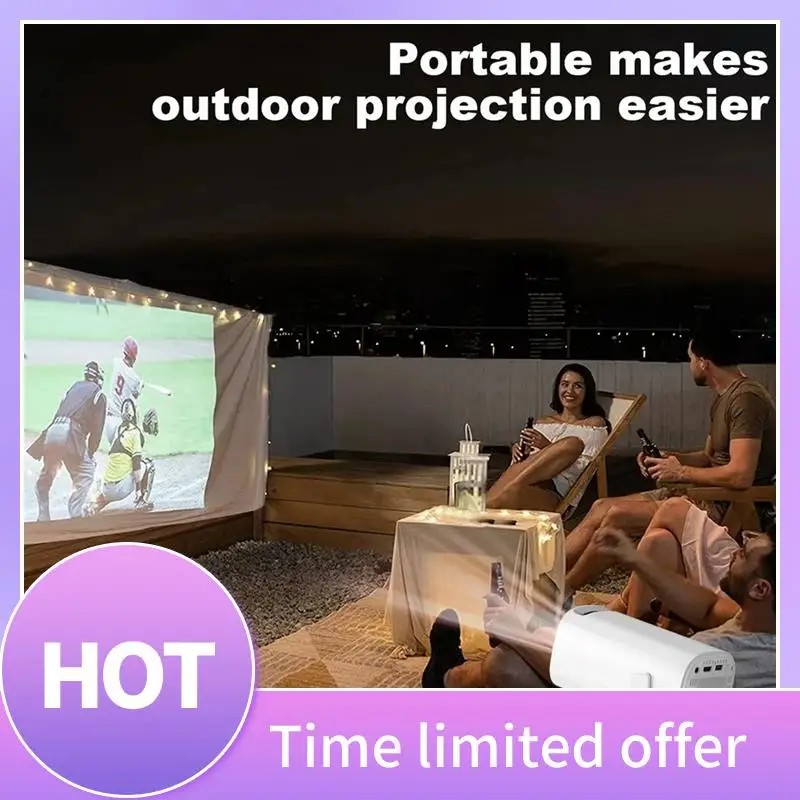ABFN-P30 Smart Projector Wifi 6 Android 11 Home Beamer Support 4K Decoding For Home Theater Video Proyector 150 Ansi Durable US
ABFN-P30 Smart Projector Wifi 6 Android 11 Home Beamer Support 4K Decoding For Home Theater Video Proyector 150 Ansi Durable US
