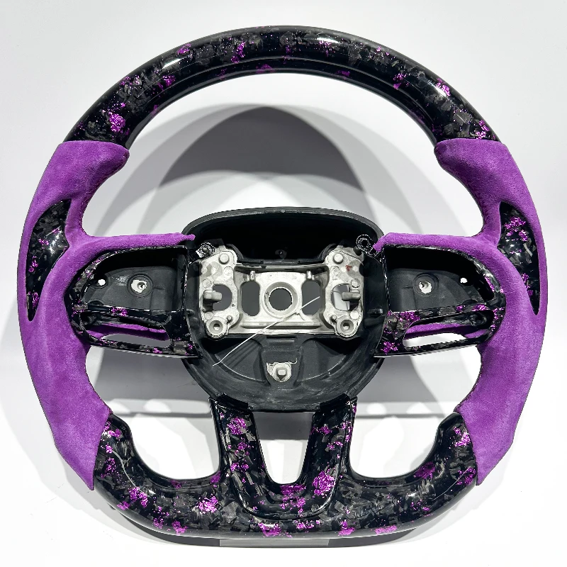 Steering Wheels Suitable for Dodge Challenger Charger Durango SRT Chrysler Jeep Made of Carbon Fiber Available Without airbags
Steering Wheels Suitable for Dodge Challenger Charger Durango SRT Chrysler Jeep Made of Carbon Fiber Available Without airbags