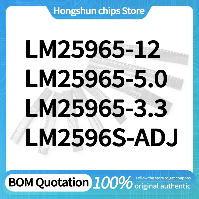 LM2596S-3.3 LM2596S-5.0 LM2596S-12 LM2596S-ADJ Standard version
LM2596S-3.3 LM2596S-5.0 LM2596S-12 LM2596S-ADJ Standard version
