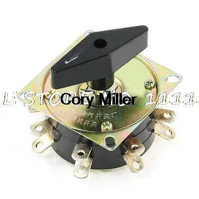 Welding Machine Controller 8 Positions Rotary Combination Switch AC380V 25A
Welding Machine Controller 8 Positions Rotary Combination Switch AC380V 25A