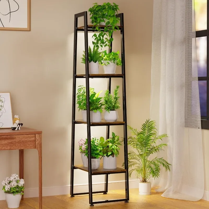 Plant Stand Indoor with Grow Lights, 4 Tier Metal Plant Shelf for Multiple Flower Planter, Heavy Duty Ladder
Plant Stand Indoor with Grow Lights, 4 Tier Metal Plant Shelf for Multiple Flower Planter, Heavy Duty Ladder