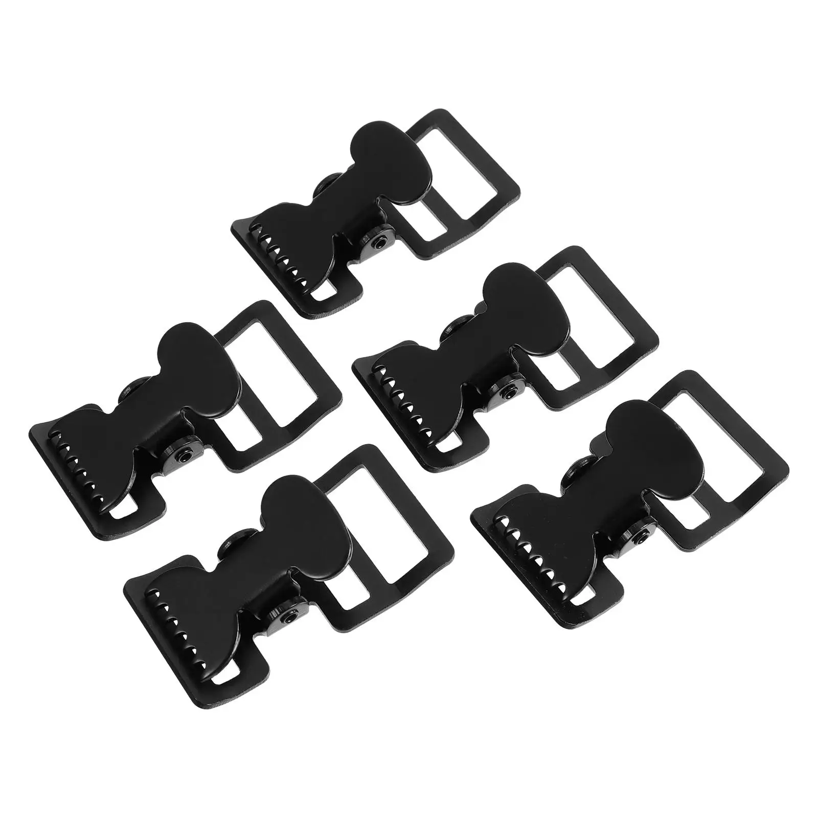 5 Pcs Thick 27mm Tiger Mouth Medical Clamps Webbing Buckles Quick Release Safety Webbing Buckles Straps Metal Regulator
5 Pcs Thick 27mm Tiger Mouth Medical Clamps Webbing Buckles Quick Release Safety Webbing Buckles Straps Metal Regulator