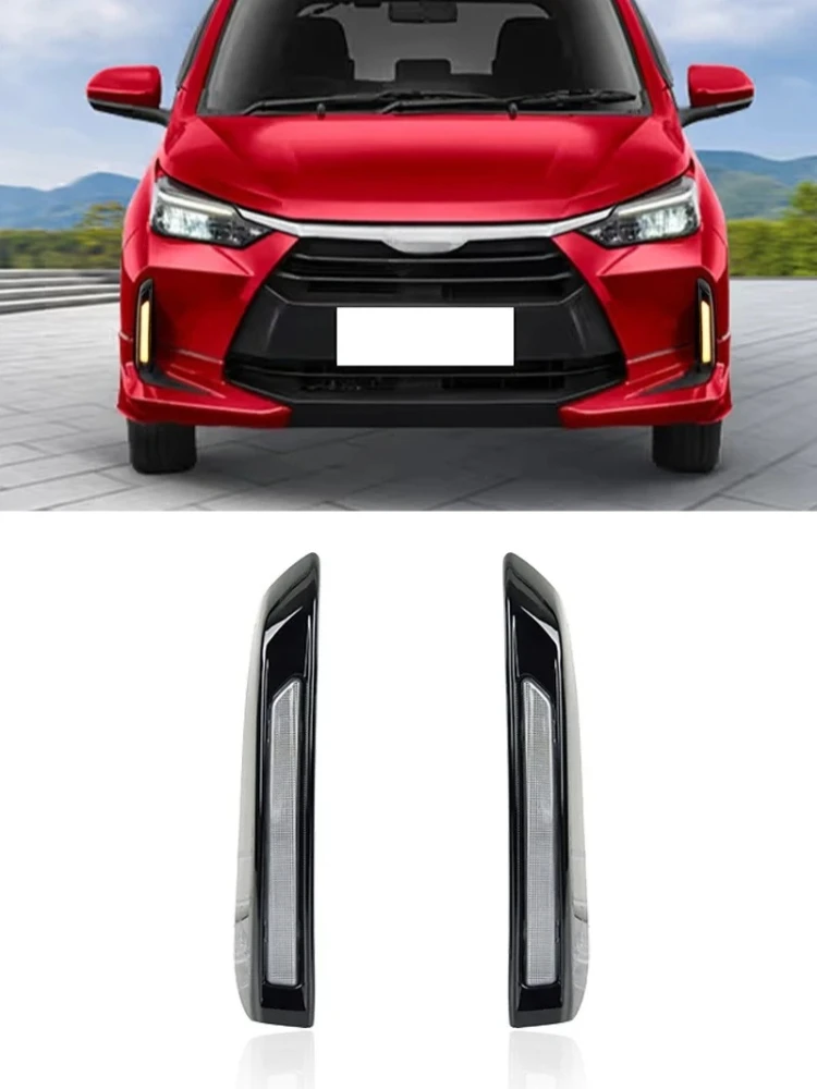 DRL For Toyota Agya 2023-2025 LED Daytime Running Light Front Fog Lamp Modification Dynamic Turn Signal Night Blue Daylight
DRL For Toyota Agya 2023-2025 LED Daytime Running Light Front Fog Lamp Modification Dynamic Turn Signal Night Blue Daylight
