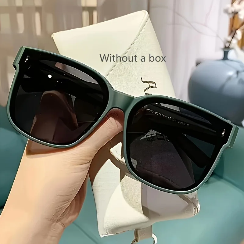 Unisex Square Fashion Glasses with Black Tinted Protection Lenses Modern Square Glasses for Men & Women
Unisex Square Fashion Glasses with Black Tinted Protection Lenses Modern Square Glasses for Men & Women
