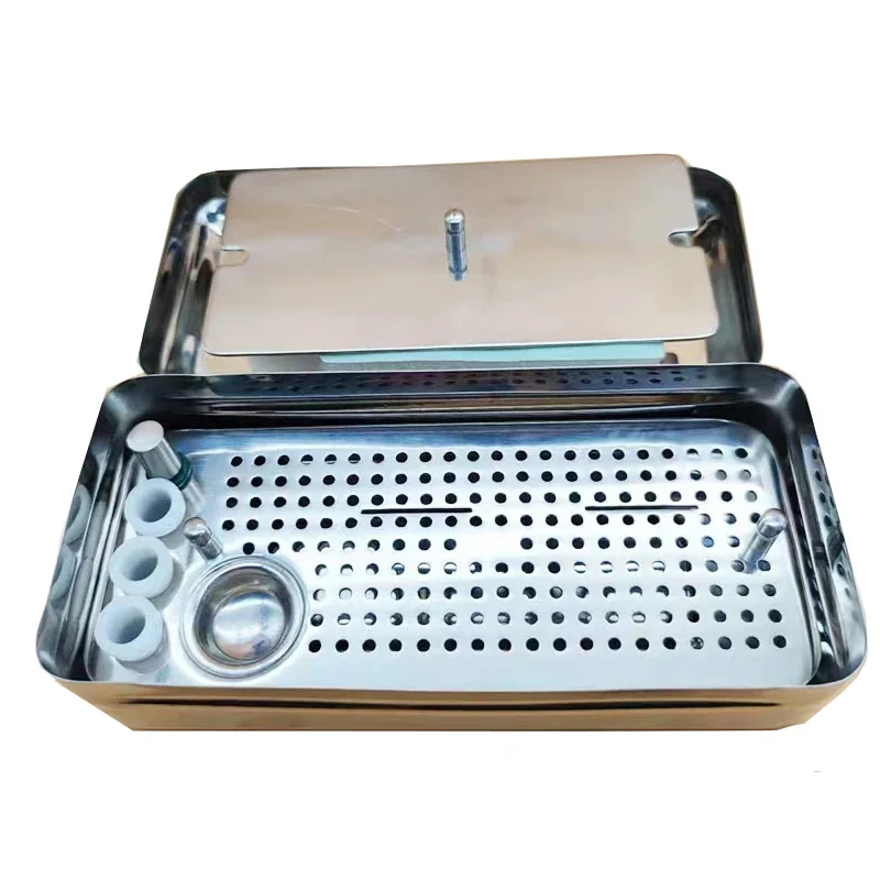 1 Set Dental Stainless Steel Implant Platelet Rich Fibrin Case PRF BOX Plate Fibrin-rich Box/ Dental Implant Container Box
1 Set Dental Stainless Steel Implant Platelet Rich Fibrin Case PRF BOX Plate Fibrin-rich Box/ Dental Implant Container Box