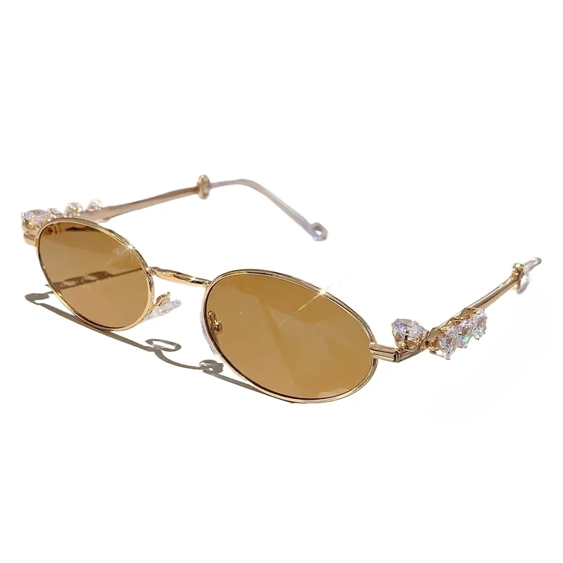 *Fashion Small Oval Sunglasses Trendy Brand Designer UV400 Shine Crystal Sun Shades Glasses Decoration Women Shades
*Fashion Small Oval Sunglasses Trendy Brand Designer UV400 Shine Crystal Sun Shades Glasses Decoration Women Shades