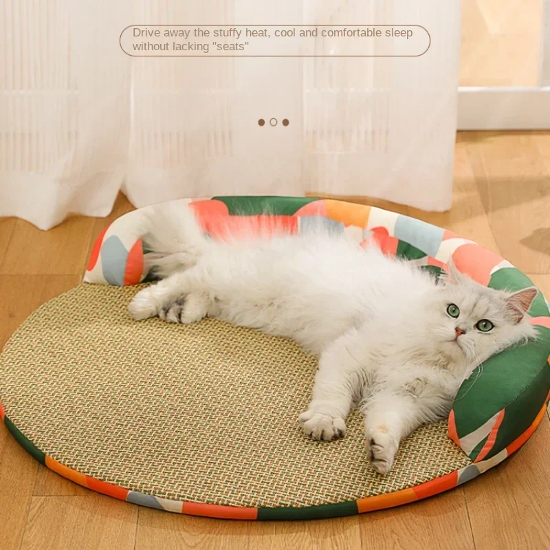 Cat Sleeping Mat Cat Mat Summer Pet Ice Mat Cat Nest Summer Dog Mattress Pillow Cool Pad Floor
Cat Sleeping Mat Cat Mat Summer Pet Ice Mat Cat Nest Summer Dog Mattress Pillow Cool Pad Floor