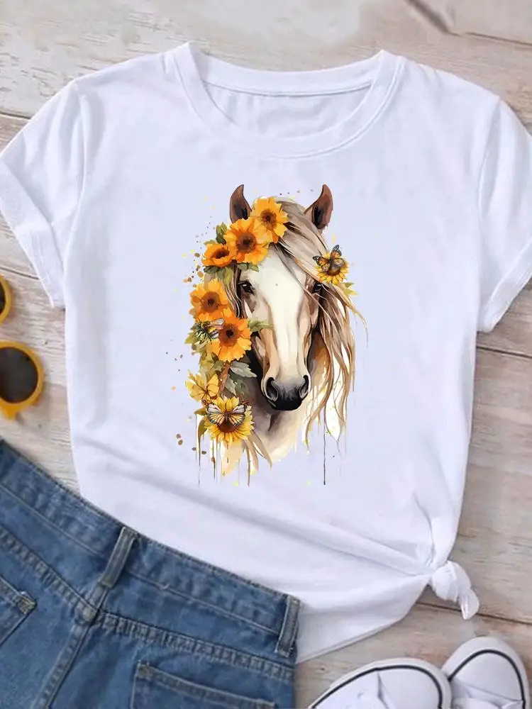 Sweet Cute Lovely Style Casual Top Female Graphic T Shirt Women Fashion Short Sleeve Tee Clothing Ladies Print White T-shirt
Sweet Cute Lovely Style Casual Top Female Graphic T Shirt Women Fashion Short Sleeve Tee Clothing Ladies Print White T-shirt