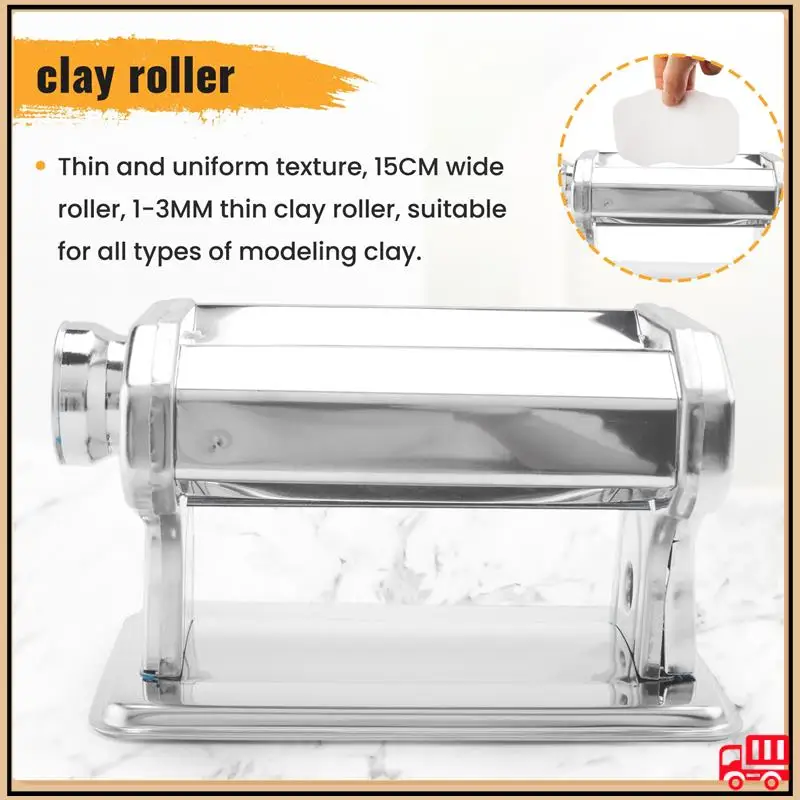 Reliable Clay Presser Machine Polymer Clay Roller Machine Clay Conditioning Machine Effortless Mixing Blending Colors
Reliable Clay Presser Machine Polymer Clay Roller Machine Clay Conditioning Machine Effortless Mixing Blending Colors