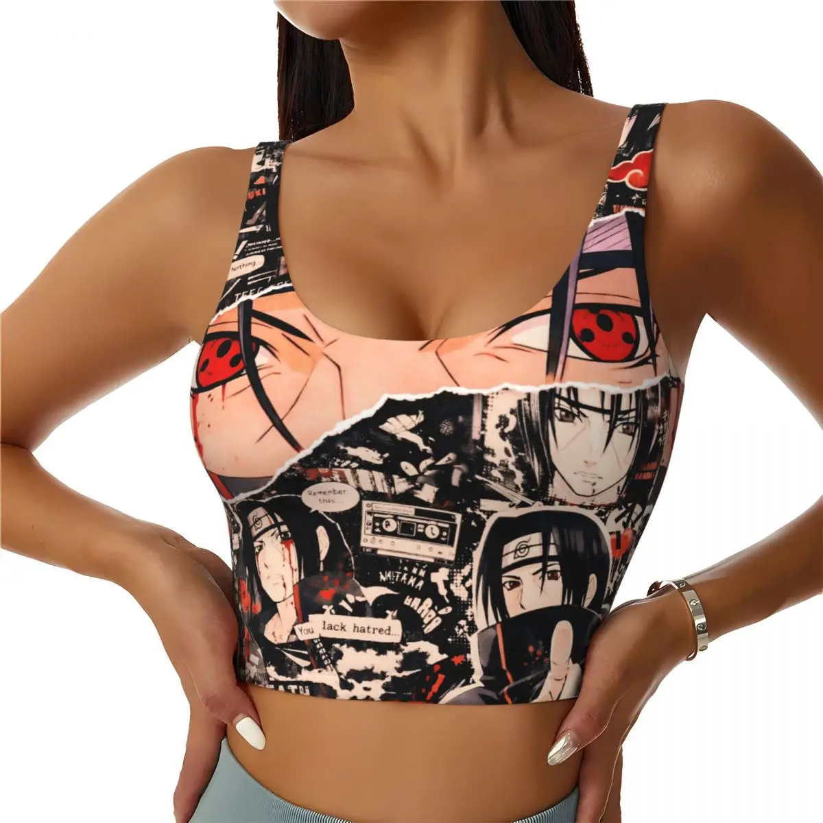 Custom U-Uchihaes Itachi Hot Comic Workout Crop Tank Tops Women's Running Sports Bras
Custom U-Uchihaes Itachi Hot Comic Workout Crop Tank Tops Women's Running Sports Bras