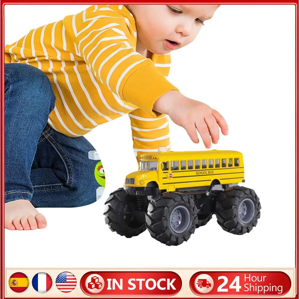 Monster School Bus Die Cast Metal Model Pullback Action Toy Big Wheels Play Vehicle Gifts for Boys Girls
Monster School Bus Die Cast Metal Model Pullback Action Toy Big Wheels Play Vehicle Gifts for Boys Girls
