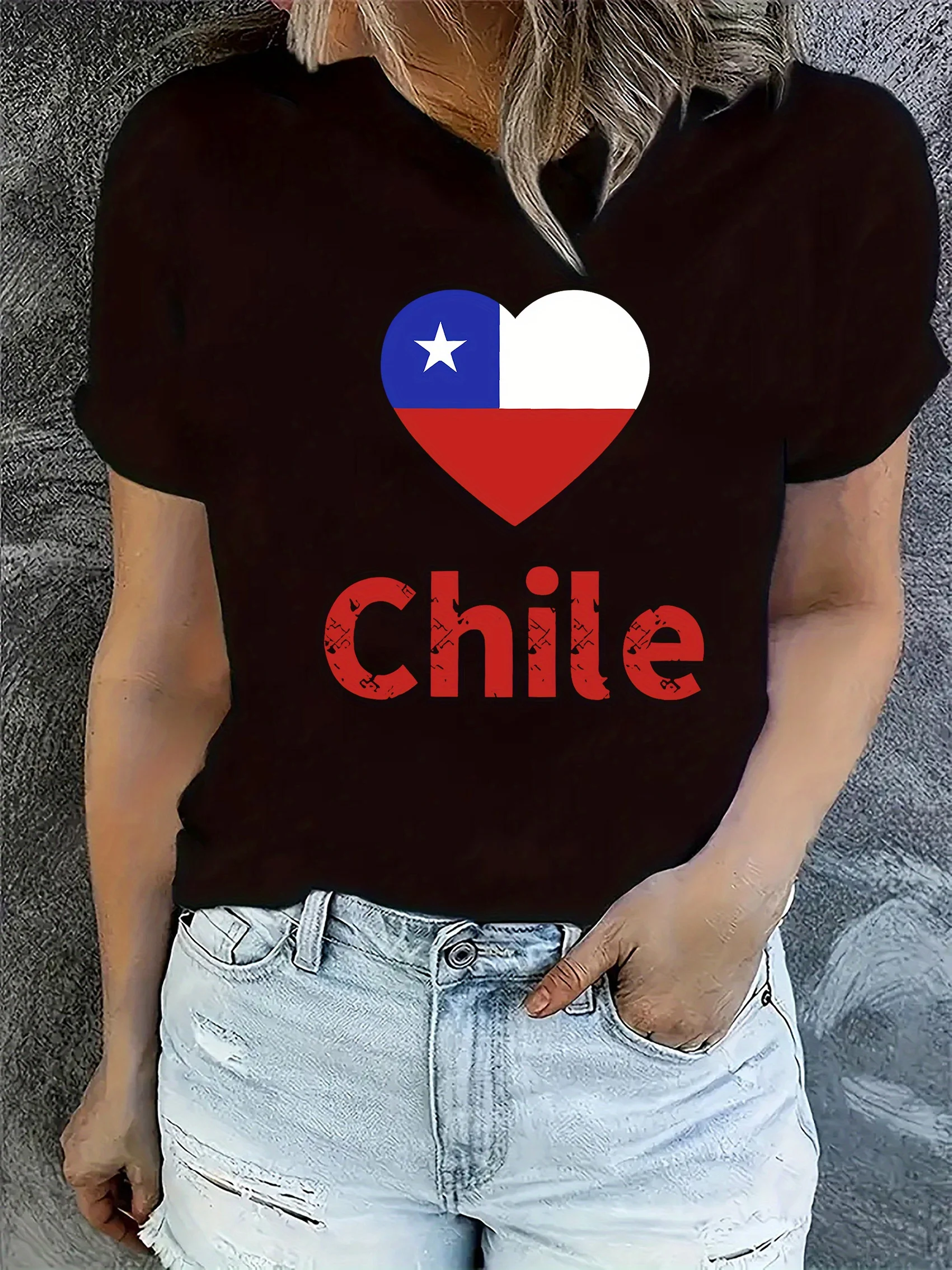 Flag Heart Graphic Printing Summer Autumn Winter Cotton Men's and Women's T-shirt Short Sleeve Luxury Outdoor Sports Brand
Flag Heart Graphic Printing Summer Autumn Winter Cotton Men's and Women's T-shirt Short Sleeve Luxury Outdoor Sports Brand