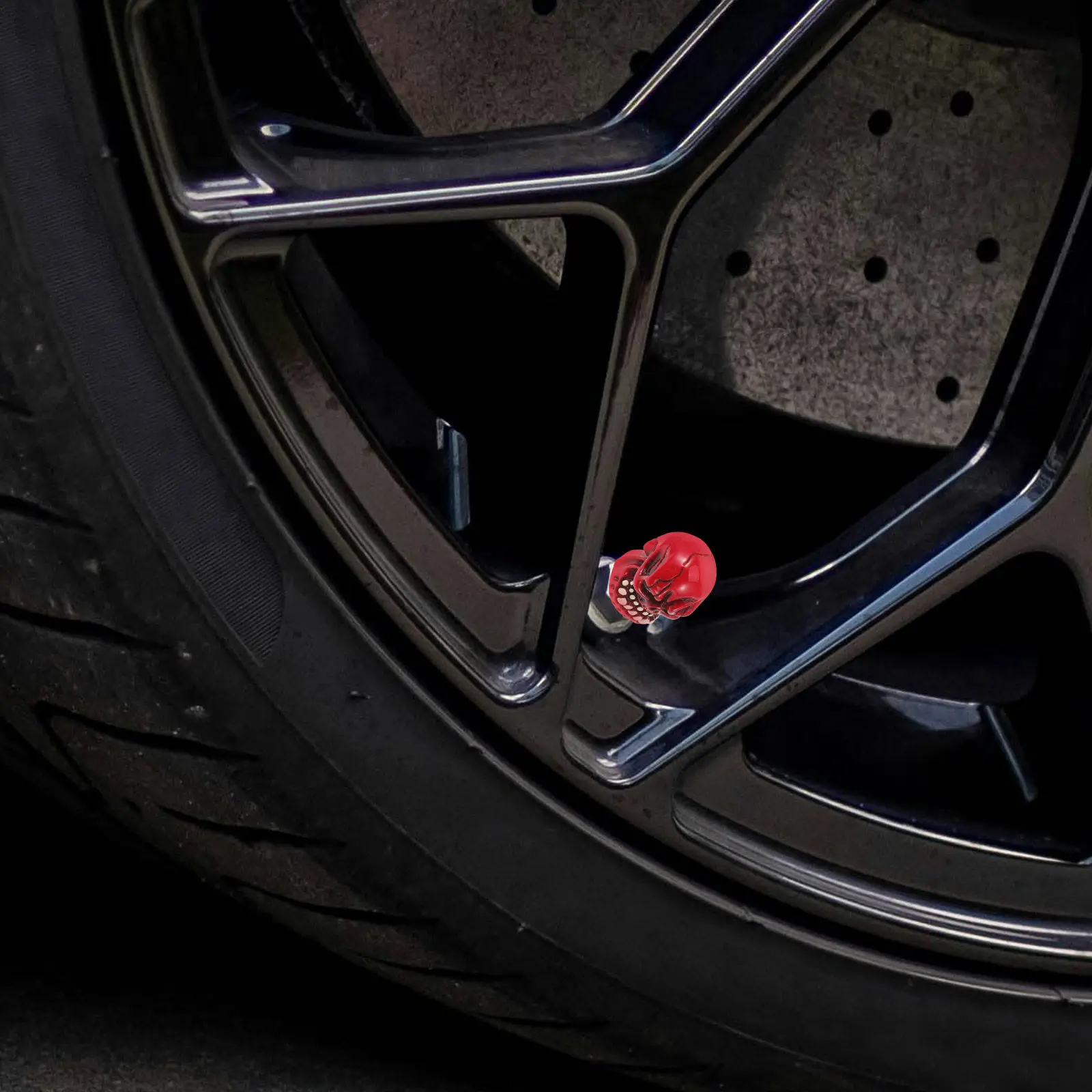 4Pcs Skull Tire Valve Caps Resin Universal Fit for Car Motorcycle Wheel Decoration Auto Accessories Stem Covers
4Pcs Skull Tire Valve Caps Resin Universal Fit for Car Motorcycle Wheel Decoration Auto Accessories Stem Covers