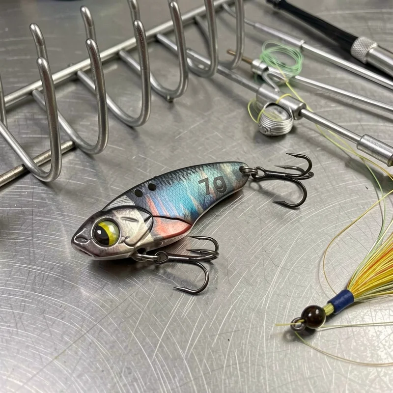 Vib Lure for Freshwater and Saltwater Fishing Heavy Sinking Metal Bait with Strong Vibration Bass Trout Walleye Striper
Vib Lure for Freshwater and Saltwater Fishing Heavy Sinking Metal Bait with Strong Vibration Bass Trout Walleye Striper