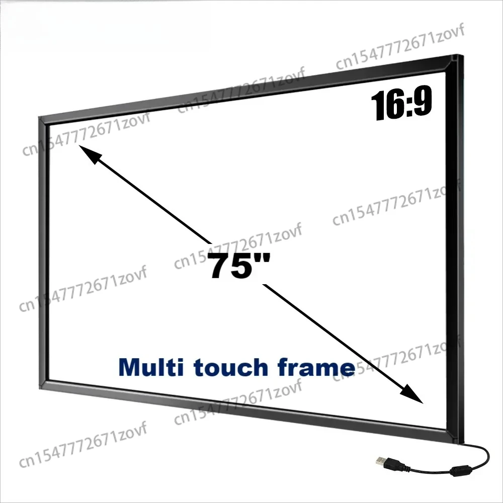 75 inch IR MULTI TOUCH FRAME with 20 points
75 inch IR MULTI TOUCH FRAME with 20 points