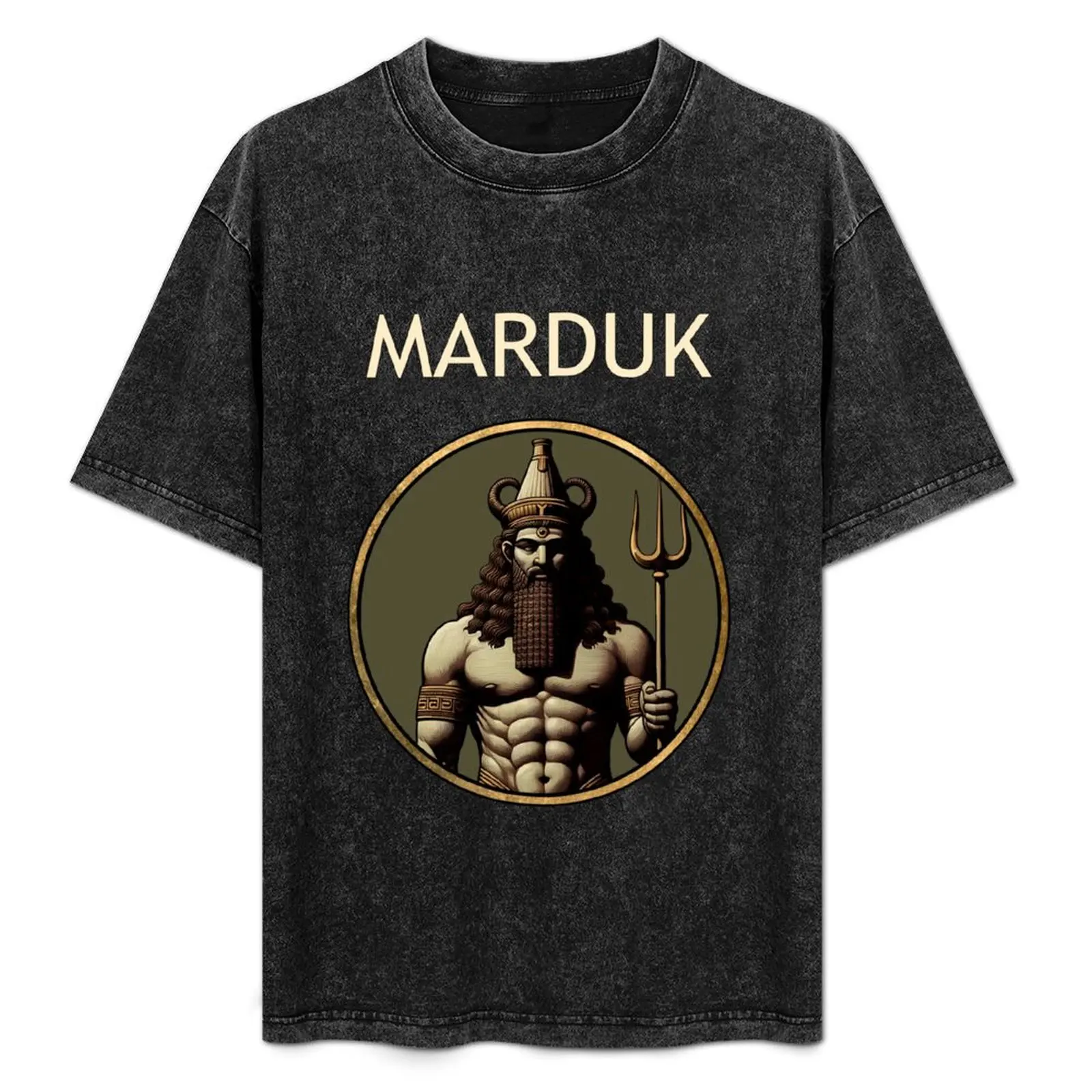 Marduk Babylonian God Ancient Mesopotamian God T-Shirt Comfortable Work Wear Tee
Marduk Babylonian God Ancient Mesopotamian God T-Shirt Comfortable Work Wear Tee