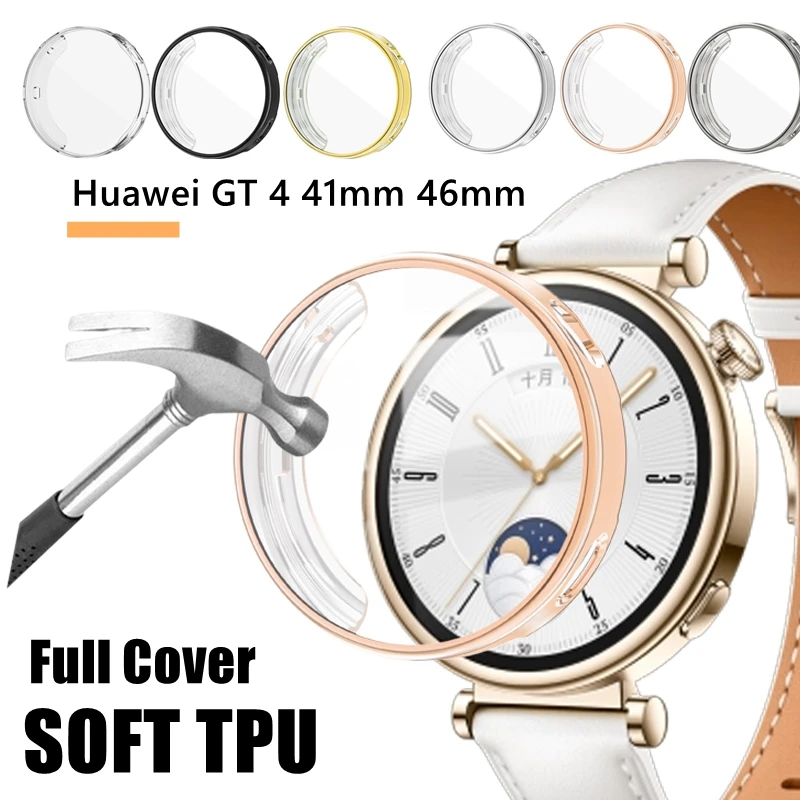 Мягкий чехол + стекло для Huawei Watch GT4 41 мм 46 мм GT 4 SmartWatchs, полное покрытие, защитная пленка для экрана, чехлы в виде ракушки
Мягкий чехол + стекло для Huawei Watch GT4 41 мм 46 мм GT 4 SmartWatchs, полное покрытие, защитная пленка для экрана, чехлы в виде ракушки