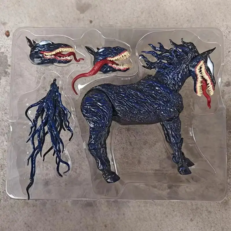 Hot Venom Action Figure Joint Movable Horse Toys Three Heads Change Face Statue Model Doll Collectible Decorate For Boys Gift
Hot Venom Action Figure Joint Movable Horse Toys Three Heads Change Face Statue Model Doll Collectible Decorate For Boys Gift