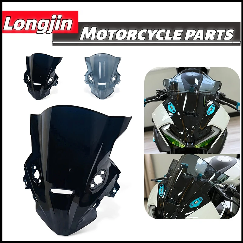 For CFMOTO 675SR 675SR-R 675SRR Motorcycle Rise Windscreen Windshield Wind Deflectors Shield Protector
For CFMOTO 675SR 675SR-R 675SRR Motorcycle Rise Windscreen Windshield Wind Deflectors Shield Protector