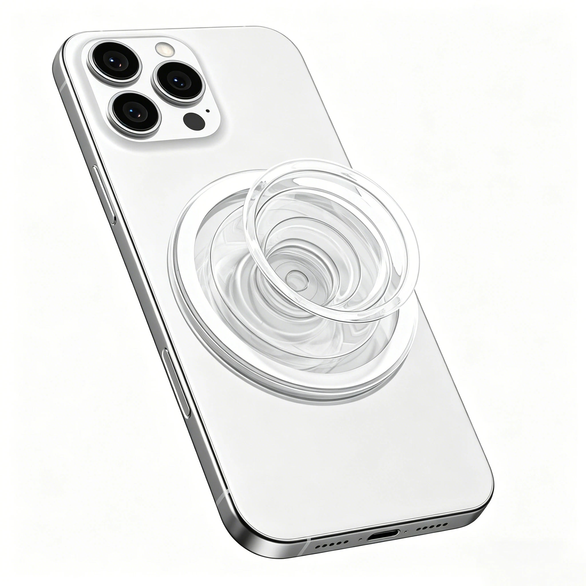 Magnetic Phone Grip & Kickstand - Transparent Acrylic Removable Stand for iPhone/Samsung/Pixel
Magnetic Phone Grip & Kickstand - Transparent Acrylic Removable Stand for iPhone/Samsung/Pixel