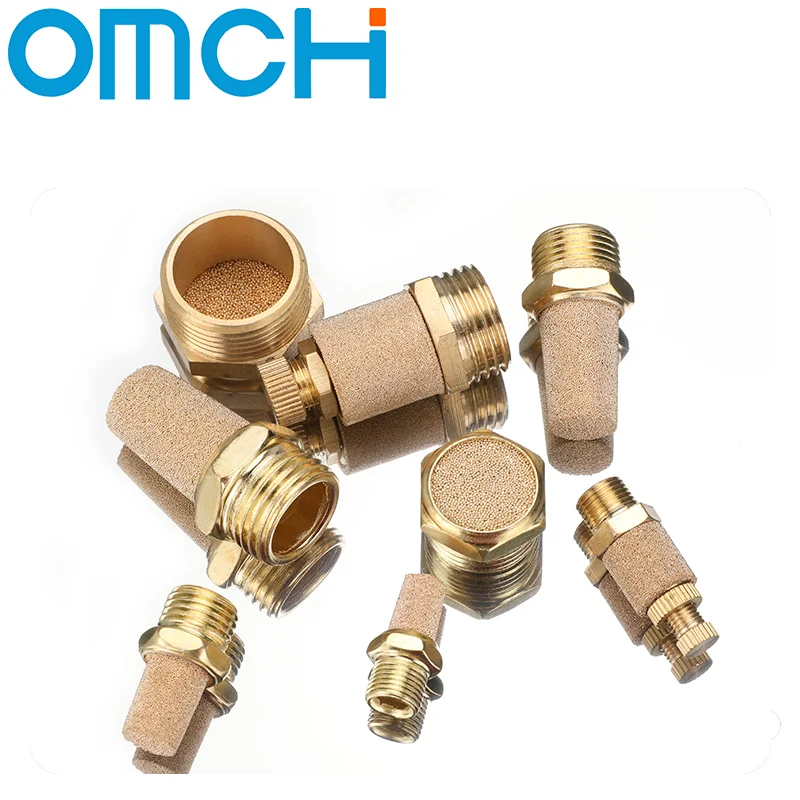 Pneumatic Exhaust Muffler 1/8‘’ 1/4‘’ 3/8‘’ 1/2‘’ BSP Male Thread For Air Noise Brass Adjustable Long Short BSL
Pneumatic Exhaust Muffler 1/8‘’ 1/4‘’ 3/8‘’ 1/2‘’ BSP Male Thread For Air Noise Brass Adjustable Long Short BSL