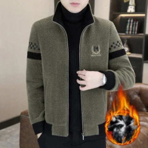 Мужская модная шерстяная шуба с вышивкой и воротником-стойкой, меховое пальто Cleanfit Sle, внутренняя одежда, тонкое зимнее пальто
Мужская модная шерстяная шуба с вышивкой и воротником-стойкой, меховое пальто Cleanfit Sle, внутренняя одежда, тонкое зимнее пальто