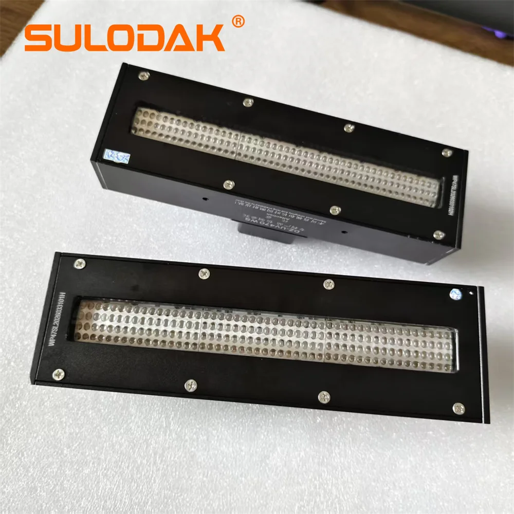 470W Water Cooled LED Curing Lamp 395nm LED Ink Drying Light Lamp For Flatbed Printers