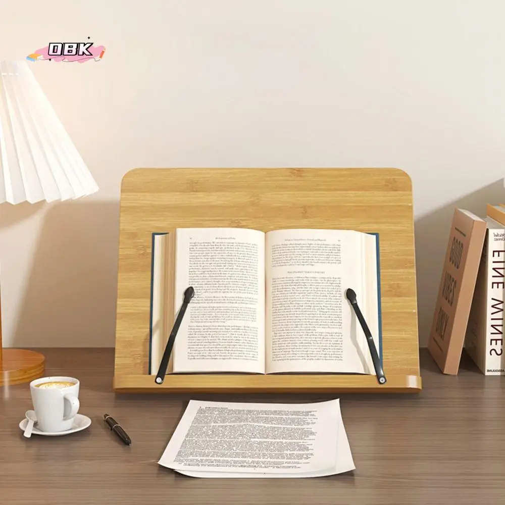 8 Adjustable Tilt Angles Wooden Book Stand Multi-Functional Folding Reading Holder Non-slip Comfortable Reading Cookbook Bracket
8 Adjustable Tilt Angles Wooden Book Stand Multi-Functional Folding Reading Holder Non-slip Comfortable Reading Cookbook Bracket
