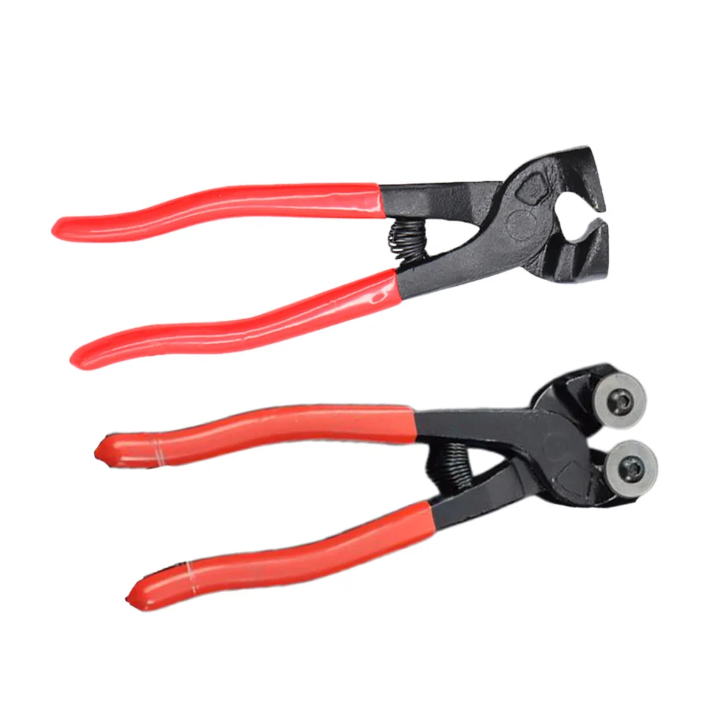 2Pcs Mosaic Cutter Pliers Glass Tile Carbon Steel Durable Comfortable Rubber Handle DIY Manual Labor Saving Home Tool 
2Pcs Mosaic Cutter Pliers Glass Tile Carbon Steel Durable Comfortable Rubber Handle DIY Manual Labor Saving Home Tool