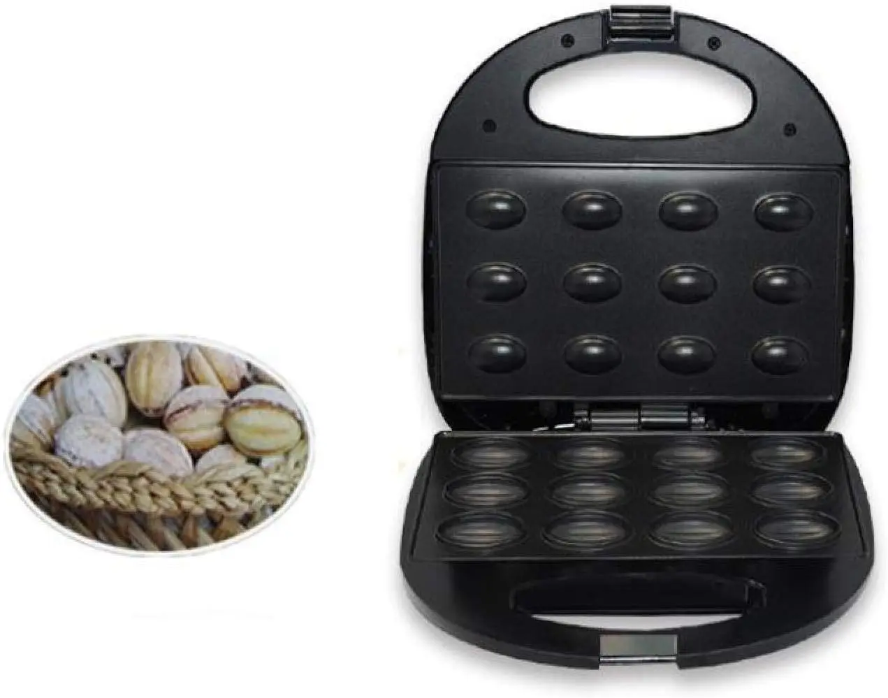 Sandwich Maker Breakfast Sandwich Maker Mini Toasted Sandwich Maker Waffle Maker Electric Walnut Cake Machine Non-Stick Coating
Sandwich Maker Breakfast Sandwich Maker Mini Toasted Sandwich Maker Waffle Maker Electric Walnut Cake Machine Non-Stick Coating