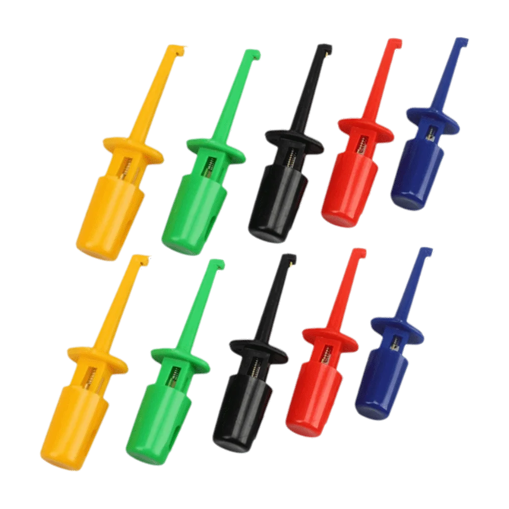 10Pcs High Quality Mini Test Hook Clip Small Single Test IC Grabber Round Shape Test Probe Repair Wor
10Pcs High Quality Mini Test Hook Clip Small Single Test IC Grabber Round Shape Test Probe Repair Wor
