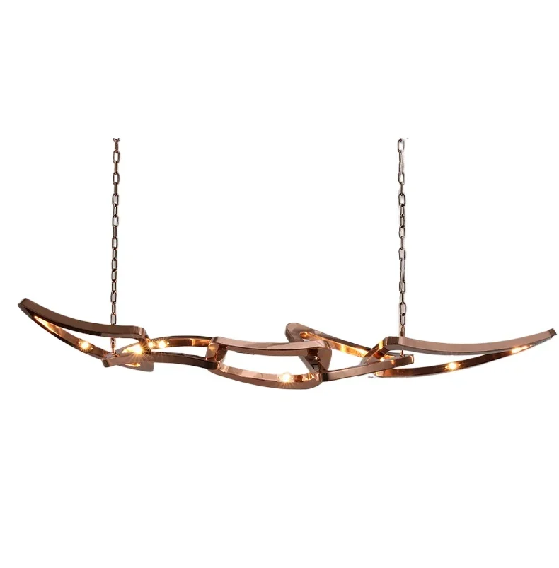 Simple modern light luxury designer creative personality dining room living room bedroom model room villa hotel lobby chandelier
Simple modern light luxury designer creative personality dining room living room bedroom model room villa hotel lobby chandelier