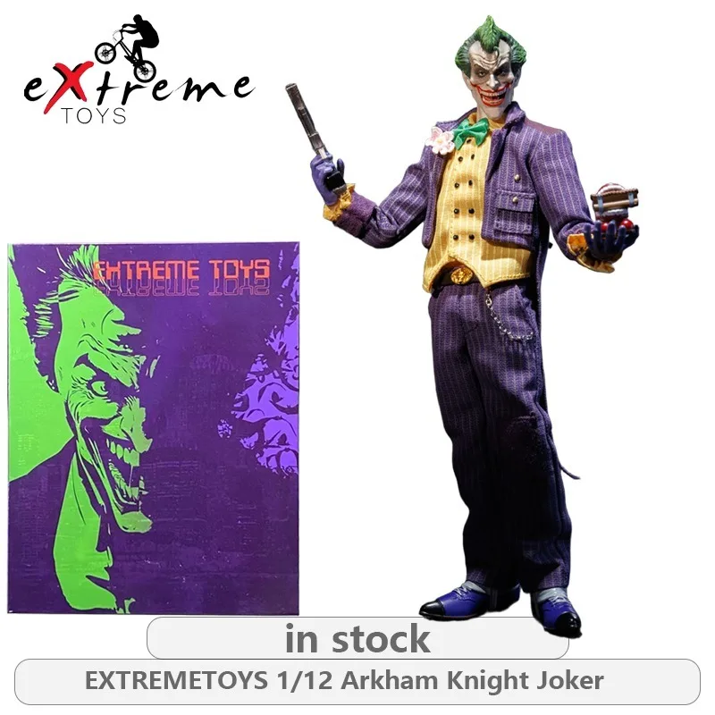 EXtremeToys оригинальная 1 \ 12 Arkham Knight Series Джокер фигурка в сборе модель игрушки подвижная модель украшения подарки для мальчиков
EXtremeToys оригинальная 1 \ 12 Arkham Knight Series Джокер фигурка в сборе модель игрушки подвижная модель украшения подарки для мальчиков