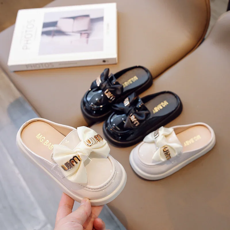 Summer Fashion Beautiful Children Half Drag Bow Cute Kids Elegant Comfortable Babys Leather Shoes Princess Daily Student Casual
Summer Fashion Beautiful Children Half Drag Bow Cute Kids Elegant Comfortable Babys Leather Shoes Princess Daily Student Casual