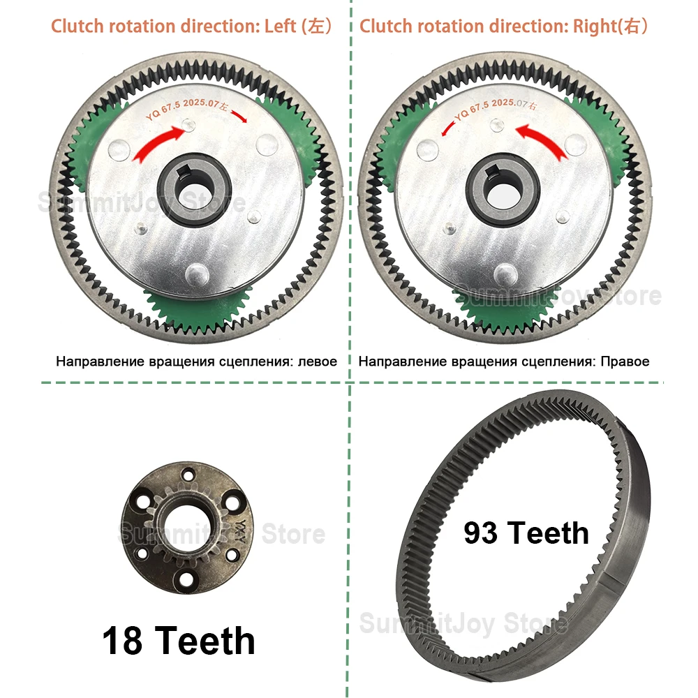 Комплект сцепления двигателя электровелосипеда 36T, планетарная шестерня 47,3 мм с муфтой 88 мм и внешним кольцевым механизмом для деталей двигателя Bafang Electric 500 Вт
Комплект сцепления двигателя электровелосипеда 36T, планетарная шестерня 47,3 мм с муфтой 88 мм и внешним кольцевым механизмом для деталей двигателя Bafang Electric 500 Вт