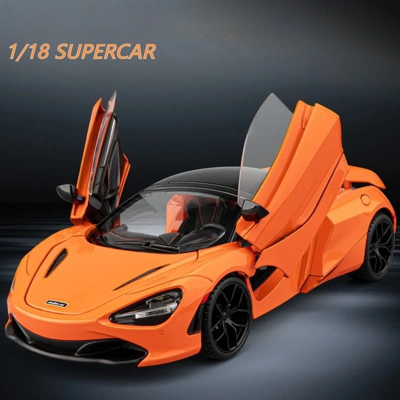 1:18 720S модель из сплава, имитация спортивного автомобиля, домашний декор, звук, свет, серия, игрушечный автомобиль для мальчиков, подарки
1:18 720S модель из сплава, имитация спортивного автомобиля, домашний декор, звук, свет, серия, игрушечный автомобиль для мальчиков, подарки