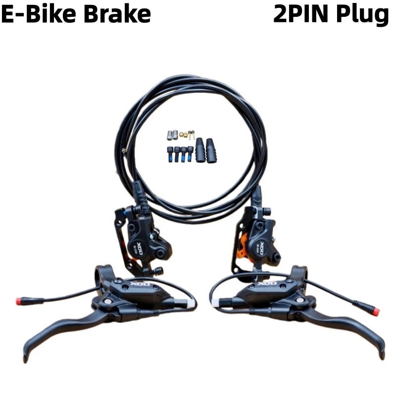 Гидравлический тормоз XOD для электронного велосипеда, 2-контактный водонепроницаемый шланг, передний 1000 мм/задний велосипедный дисковый тормоз 1800 мм
Гидравлический тормоз XOD для электронного велосипеда, 2-контактный водонепроницаемый шланг, передний 1000 мм/задний велосипедный дисковый тормоз 1800 мм