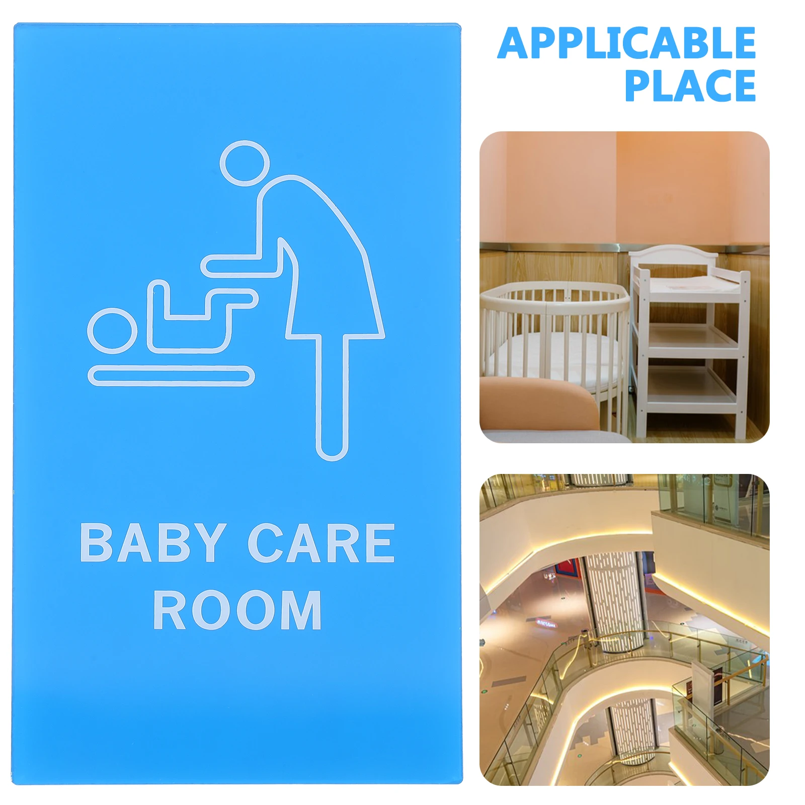 Acrylic Baby Care Room Sign Mother-Infant Room Door Signboard Washroom Guiding Symbol Easy Stick Adhesivelong Service Life
Acrylic Baby Care Room Sign Mother-Infant Room Door Signboard Washroom Guiding Symbol Easy Stick Adhesivelong Service Life