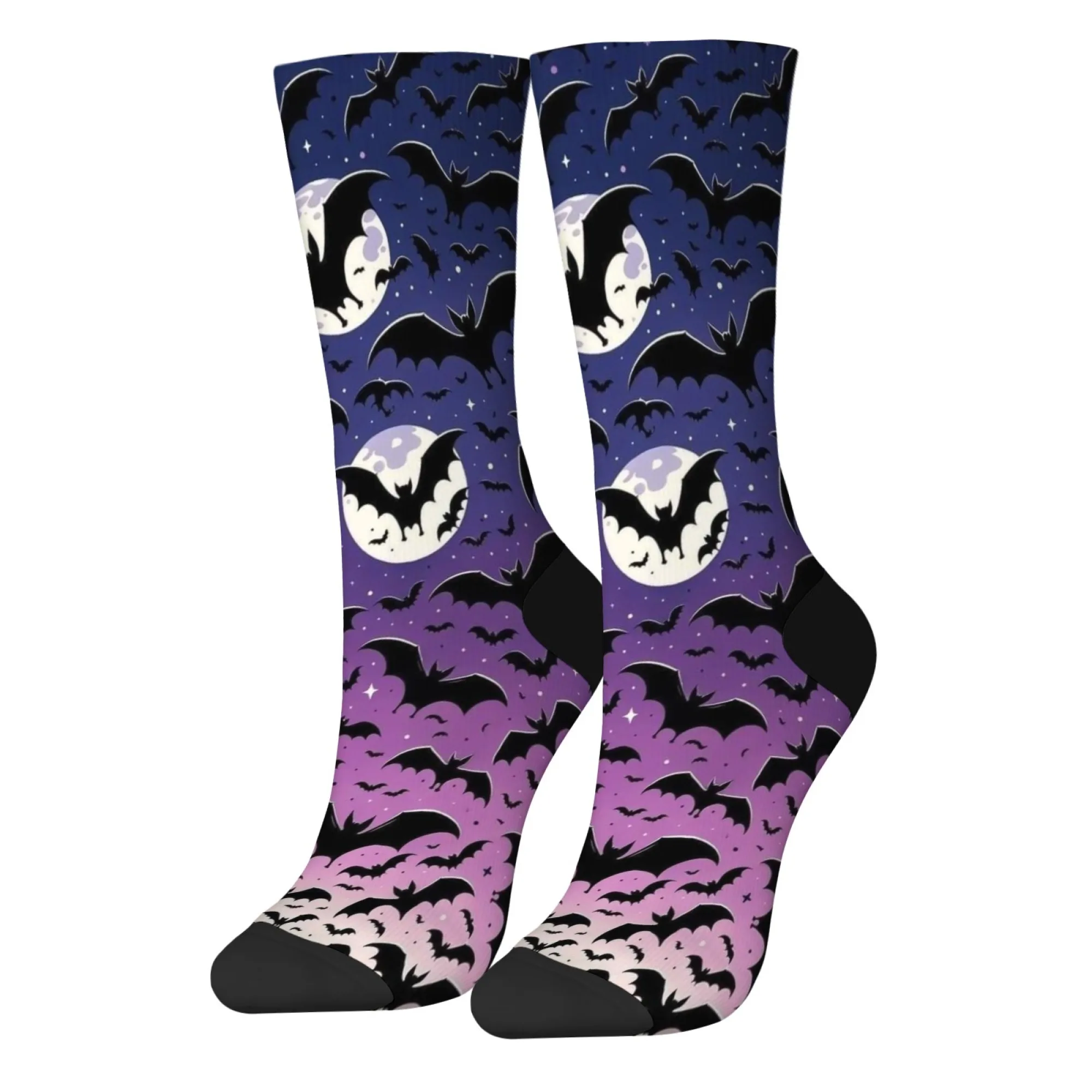 Halloween Bat Print Men's Socks Novelty Harajuku Funny Street Hip-Hop Compression Socks Non-slip Breathable Socks Party Fun Gift
Halloween Bat Print Men's Socks Novelty Harajuku Funny Street Hip-Hop Compression Socks Non-slip Breathable Socks Party Fun Gift